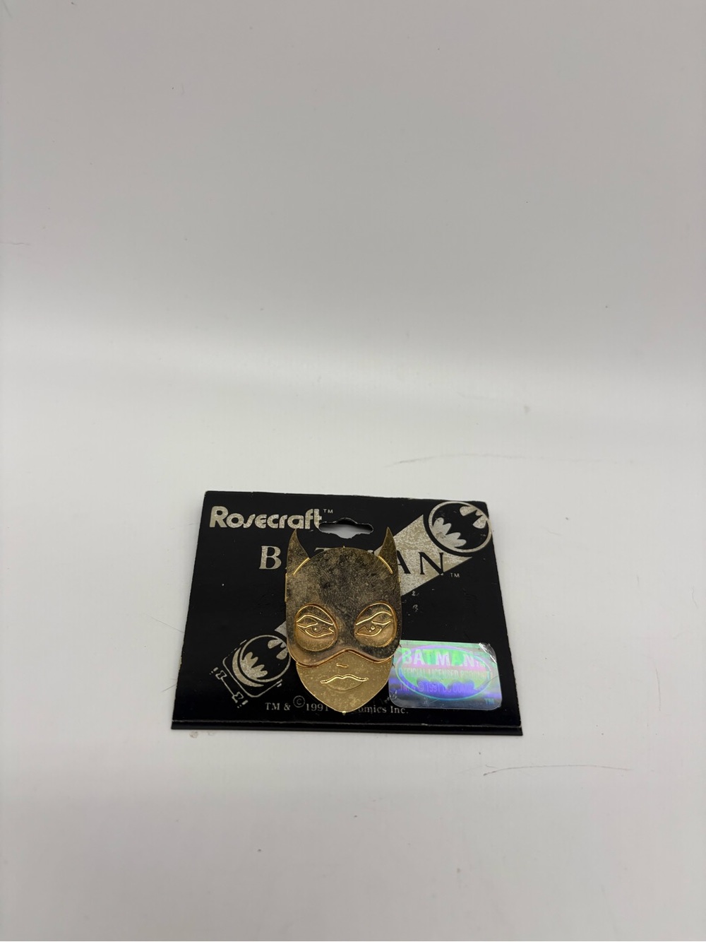 Batman Returns Catwoman Pin vintage  1990’s Brooch